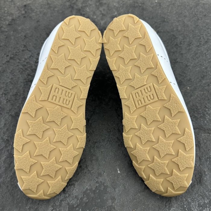 MiuMiu Plume Nappa Sneaker Size 35-40