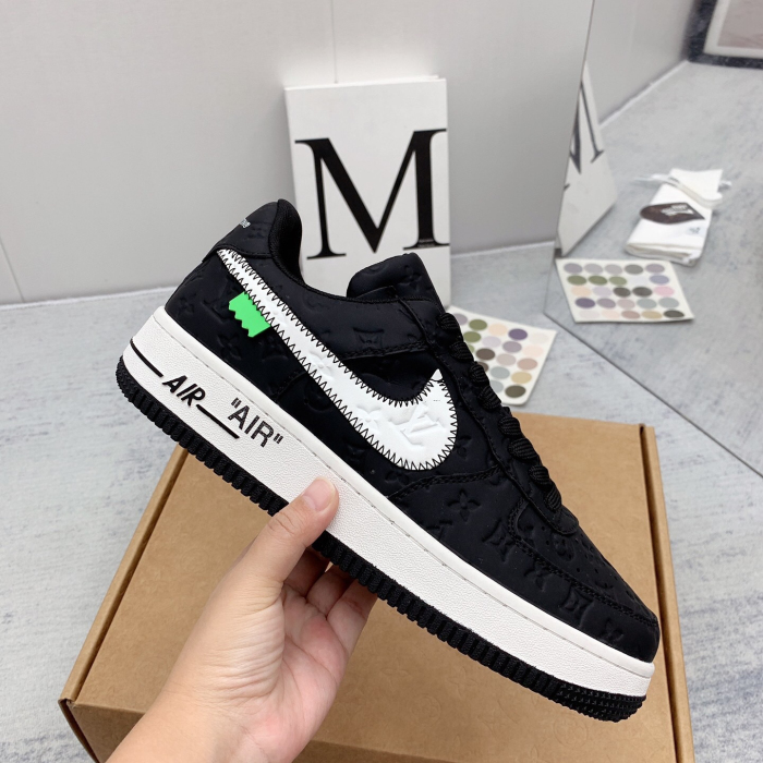 Louis Vuitton x Off White x Air Force 1 Sneaker Size 36-45   8-Color