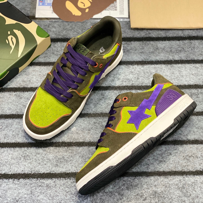 Bape SK8 STA Sneaker Size 36-45   5-Color