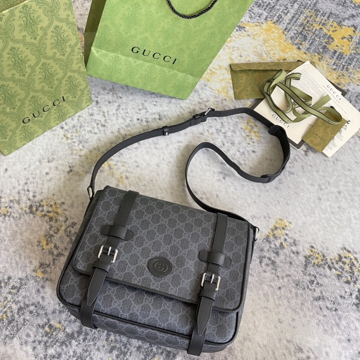 Gucci Mens Shoulder bags Size28*20*8cm    3-Color