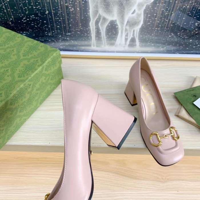 Gucci With Horsebit Pumps Size 35-41 4-Color