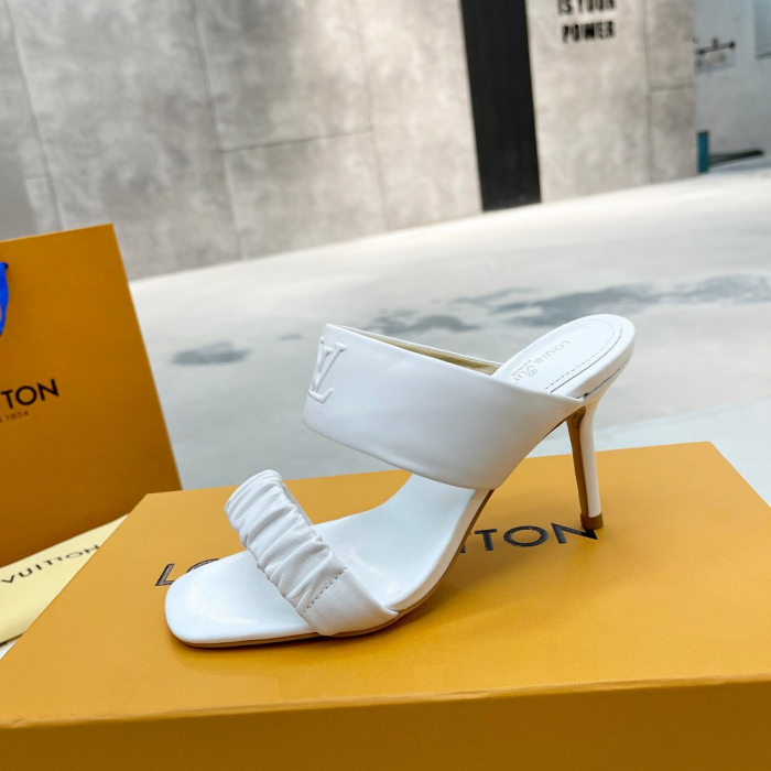 Louis Vuitton Drapy Pumps Size 36-41 Height 8.5cm   4-Color