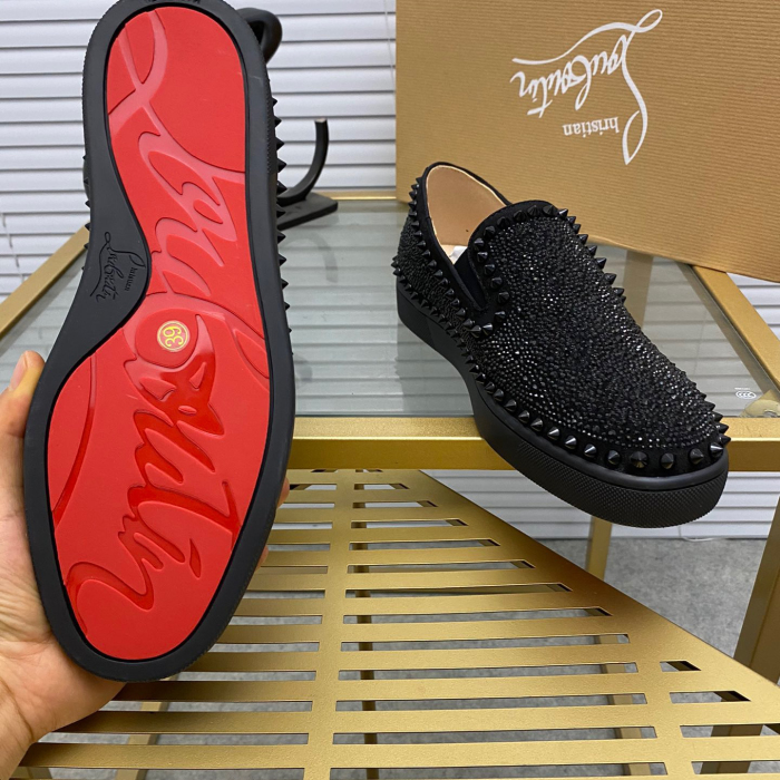 Christian Louboutin Pik Boat Sneaker Size 36-46 4-Color