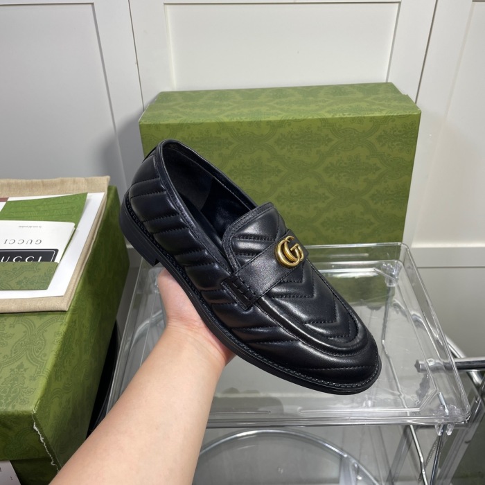 Gucci Loafers with Double G Size 35-41 2-Color