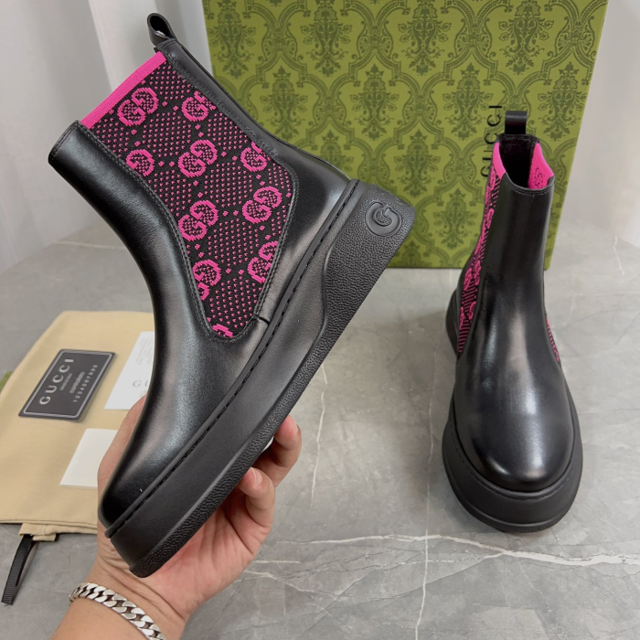 Gucci 23fw New Boots Unisex Size 35-46