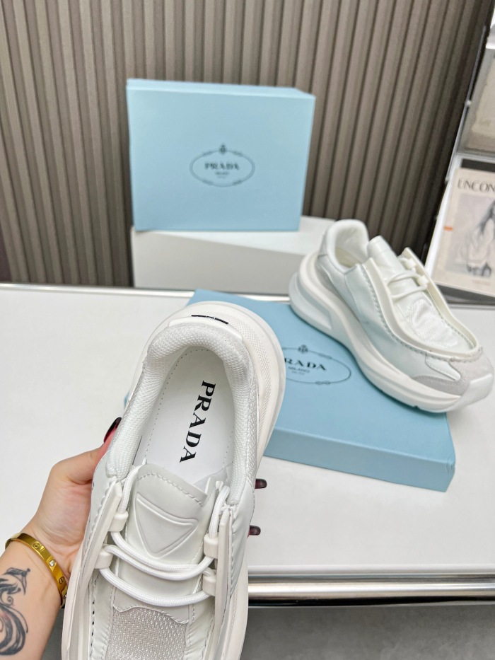 Prada 2024 New Systeme brushed leather dad Sneaker Size 36-45