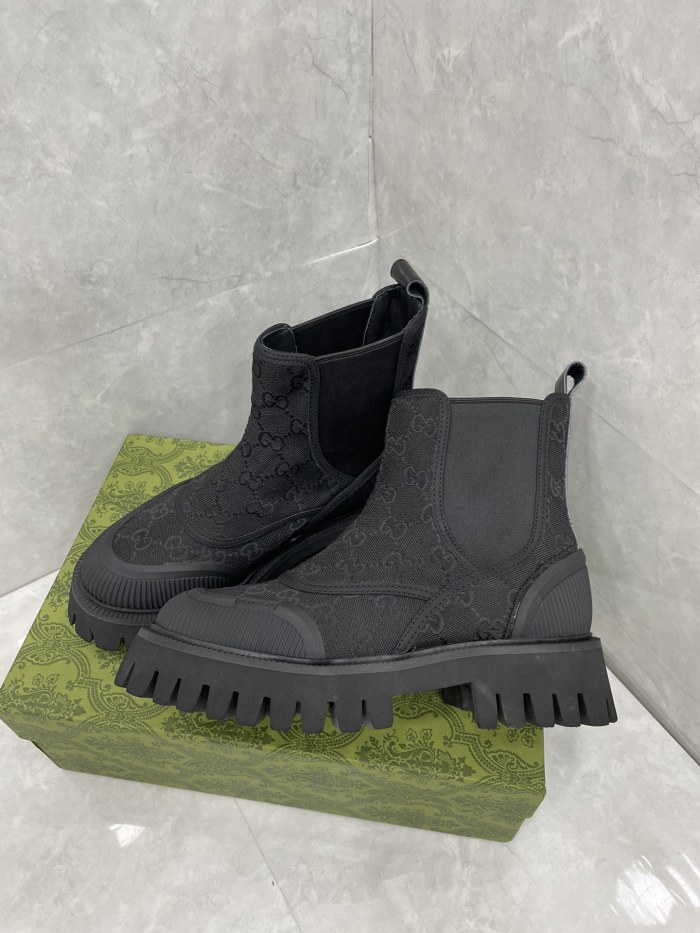 Gucci 23fw New Boots Unisex Size 35-46