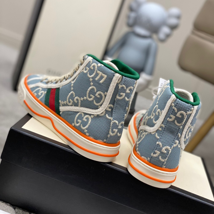 Gucci Tennis 1977 High Top Sneaker Size 35-45 6-Color