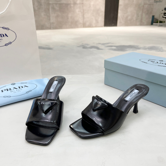 Prada Brushed Leather Pumps  Size 35-41 6-Color