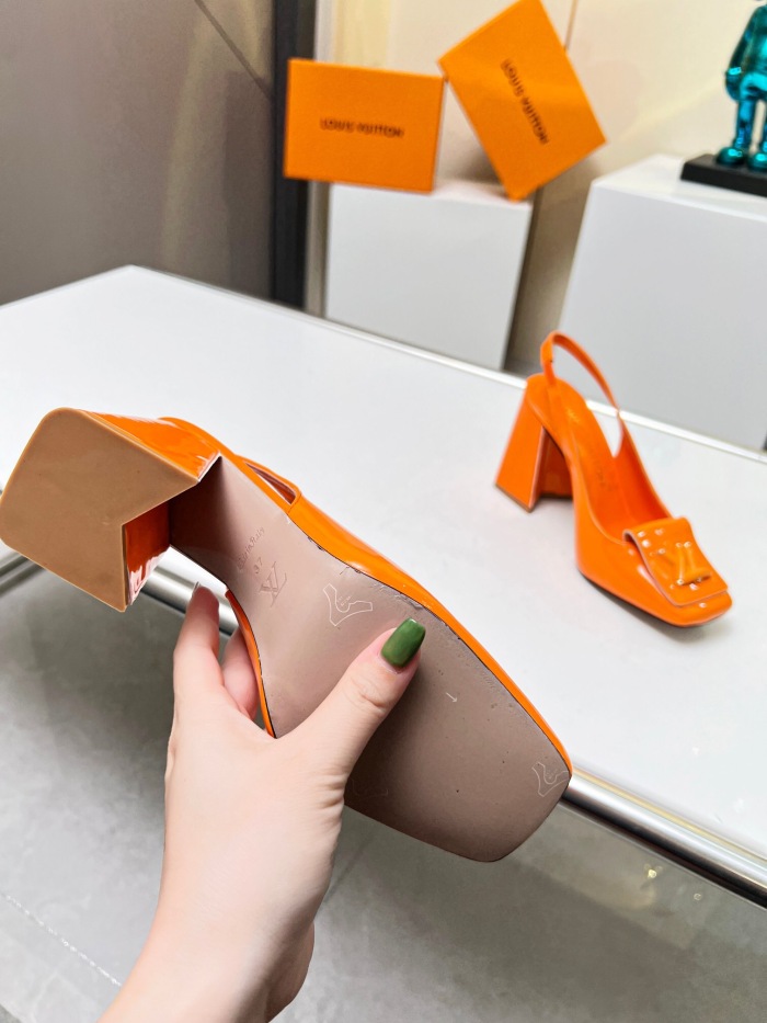 Louis Vuitton Shake Slingback Pumps Size 35-41 6-Color
