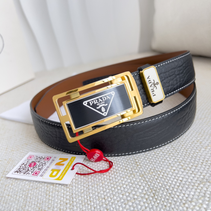 Prada Men Belt Width 3.5cm