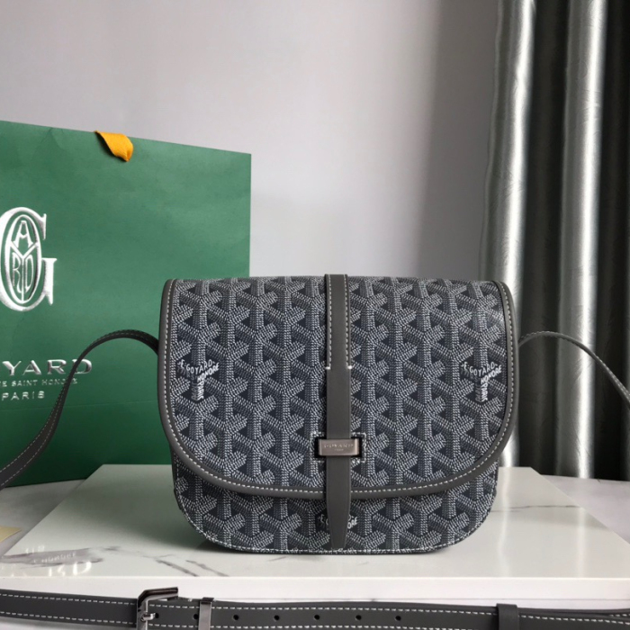 Goyard Belvedere Shoulder Bags for Men Size 22*16*7cm