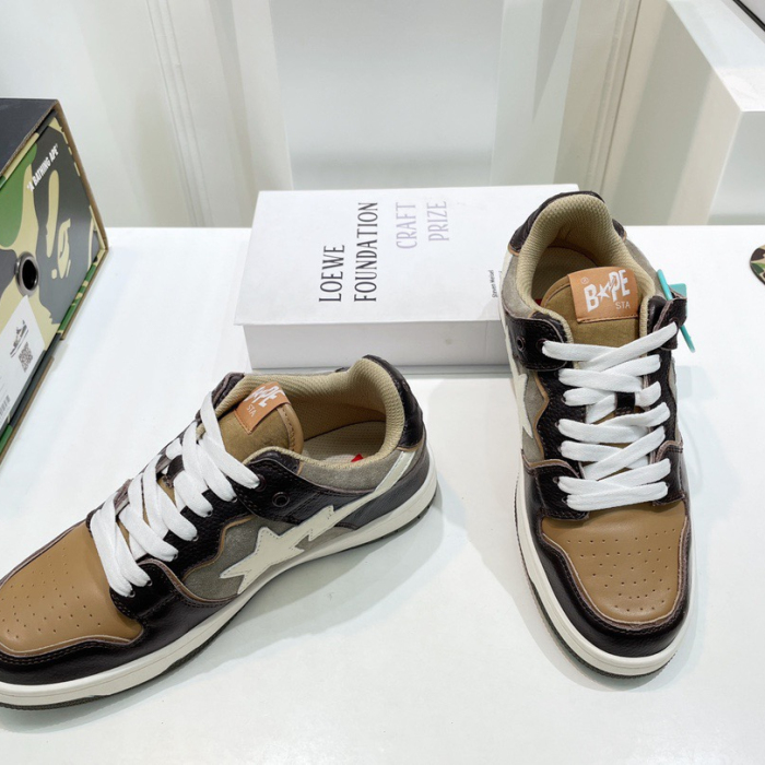 Bape SK8 STA Sneaker Size 36-45   5-Color