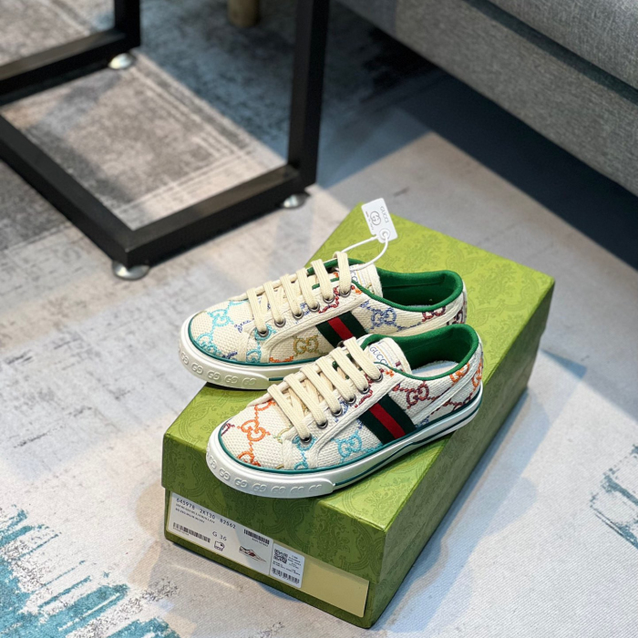 Men's GG Gucci Tennis 1977 sneaker Size 35-46 4-Color