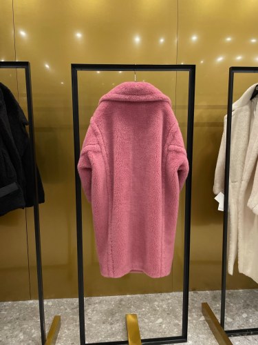 Max Mara Teddy fur long coat Size XS-M