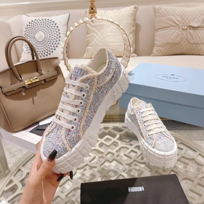 Prada Gabardine Sneaker Size 35-40   4-Color