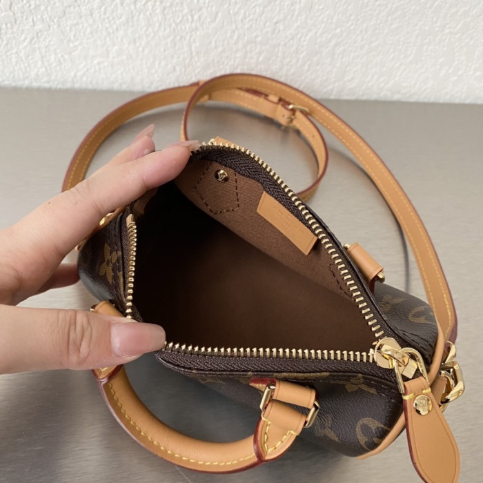 Louis Vuitton M81085 Nano Speedy Women Bags Size 16*10*7.5cm