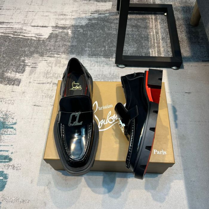 Christian Louboutin CL Moc Dune Loafers Size 39-45 3-Color