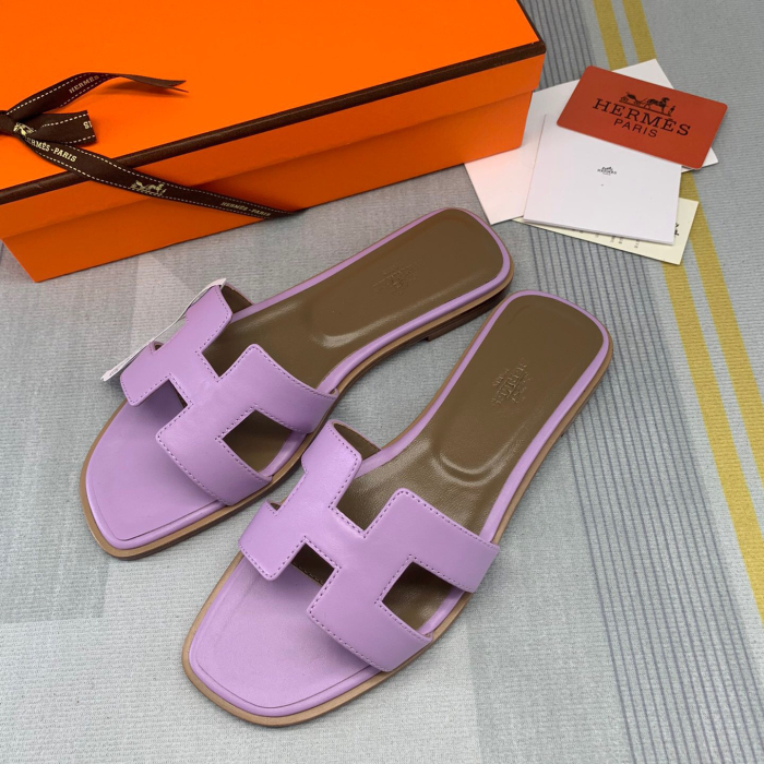 Hermes Oran Slippers Size 35-41  11-Color
