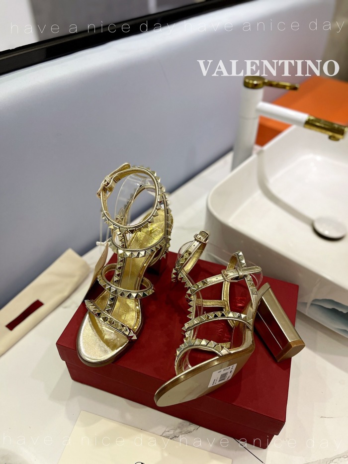 Valentino Rockstud Ankle Strap Pumps Size 35-41 5-Color