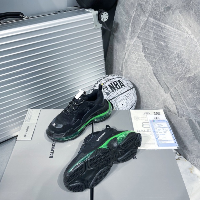 Balenciaga Triple S Clear Sole Sneaker Size 35-46  8-Color