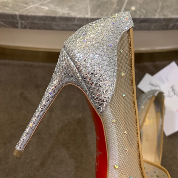 Christian Louboutin Follies Strasss Pumps Size 35-41 5-Color