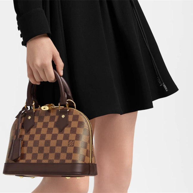 Louis Vuitton N41221 Alma Women Bags Size 23.5*17.5*11.5cm