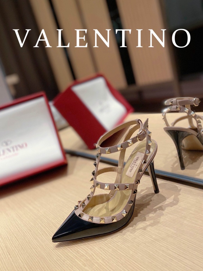 Valentino Rockstud Ankle Strap Pumps Size 35-41 11-Color
