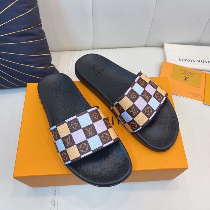Louis Vuitton Waterfront Slippers Size 36-45 11-Color