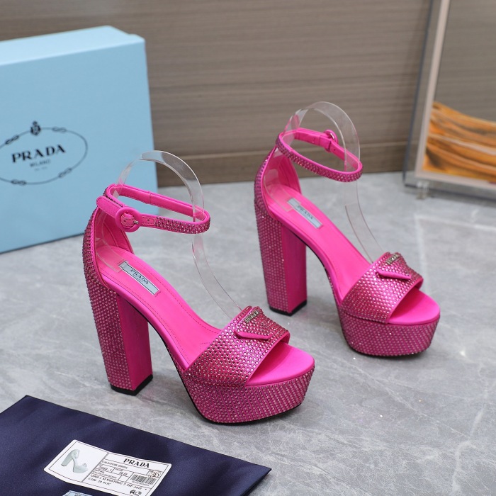 Prada Satin platform Pumps Size 36-41  6-Color