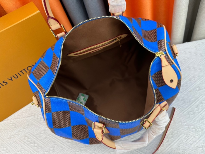 Louis Vuitton M24422 Speedy P9 Bandoulière 40 Monogram Leather Pharrell Williams Travel Bags Size 40*26*23cm