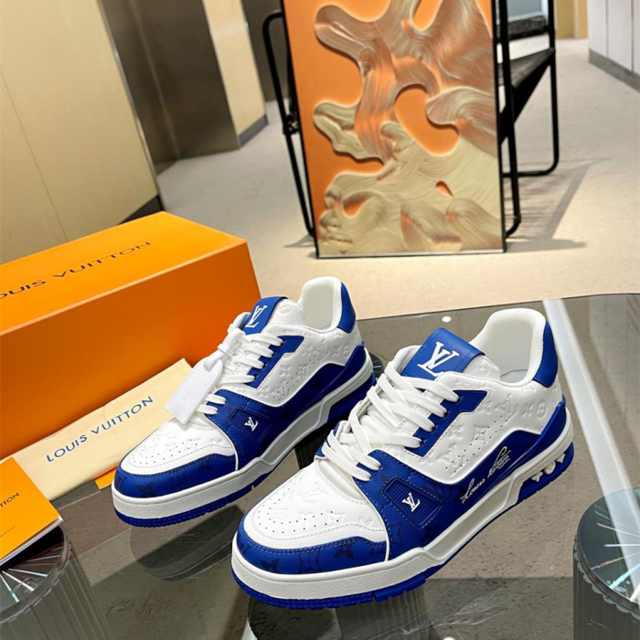 Louis Vuitton LV Trainer 3D #54 Signature Sneaker Size 36-46   6-Color
