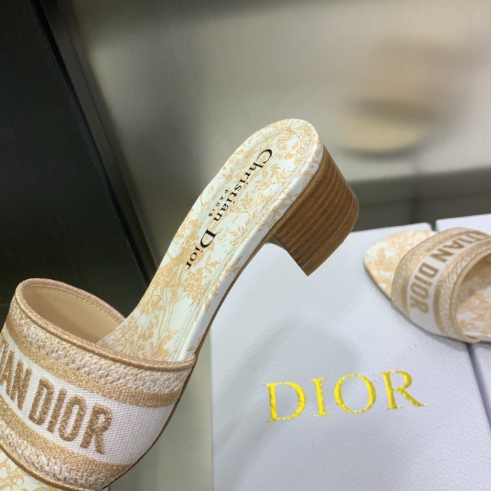 Dior Dway Heeled Sandal Pumps Size 35-41 8-Color