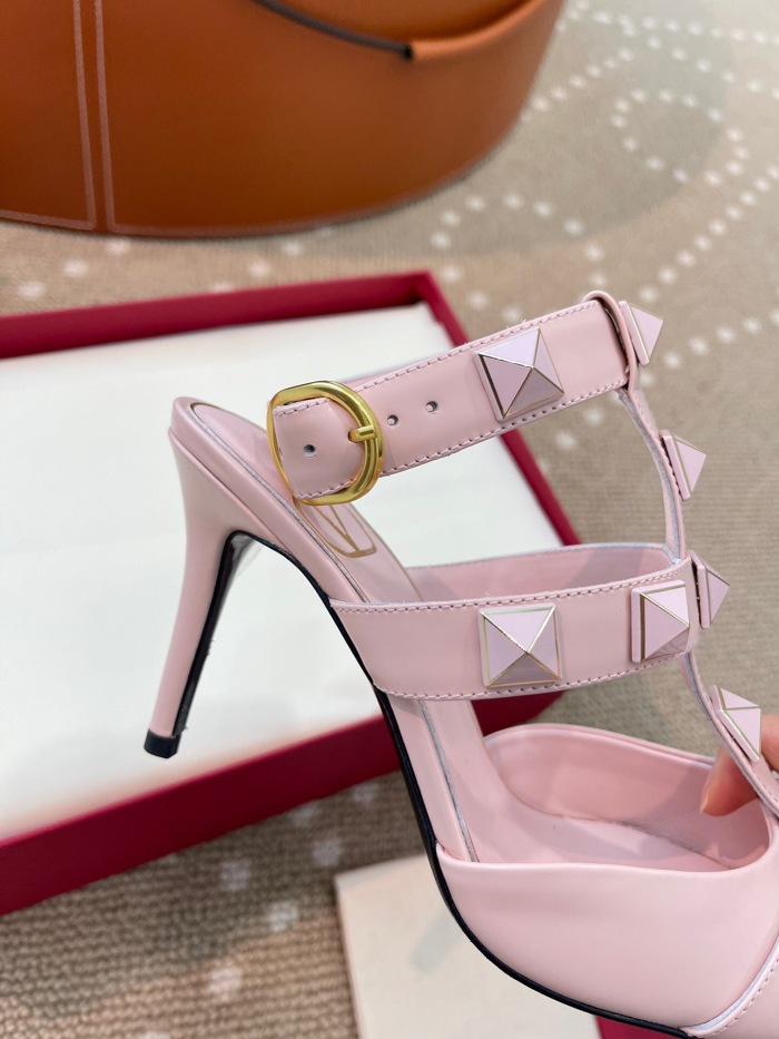 Valentino Roman Stud Calfskin Pumps Size 35-41 12-Color