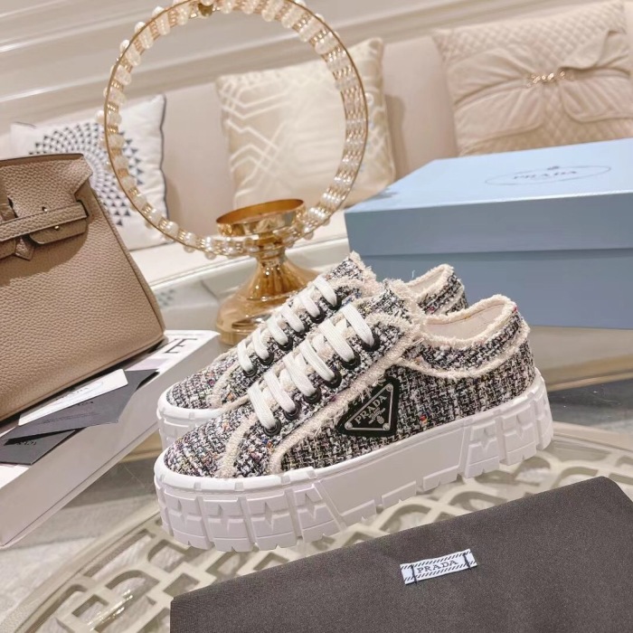 Prada Gabardine Sneaker Size 35-40   4-Color