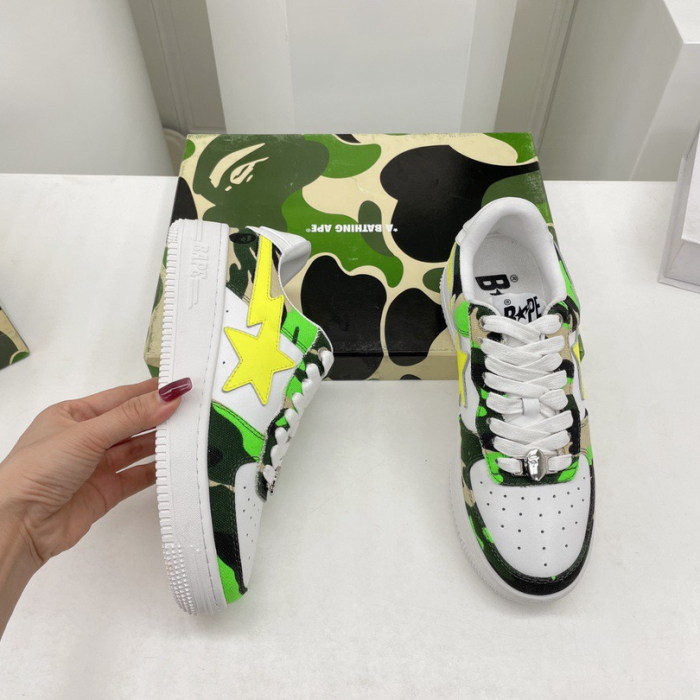Bape STA Sneaker Size 36-45   10-Color