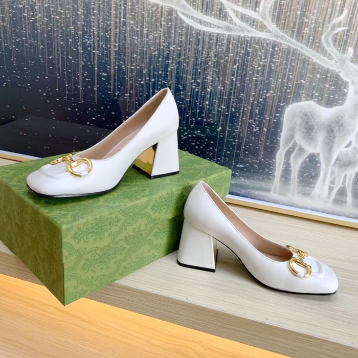 Gucci With Horsebit Pumps Size 35-41 4-Color