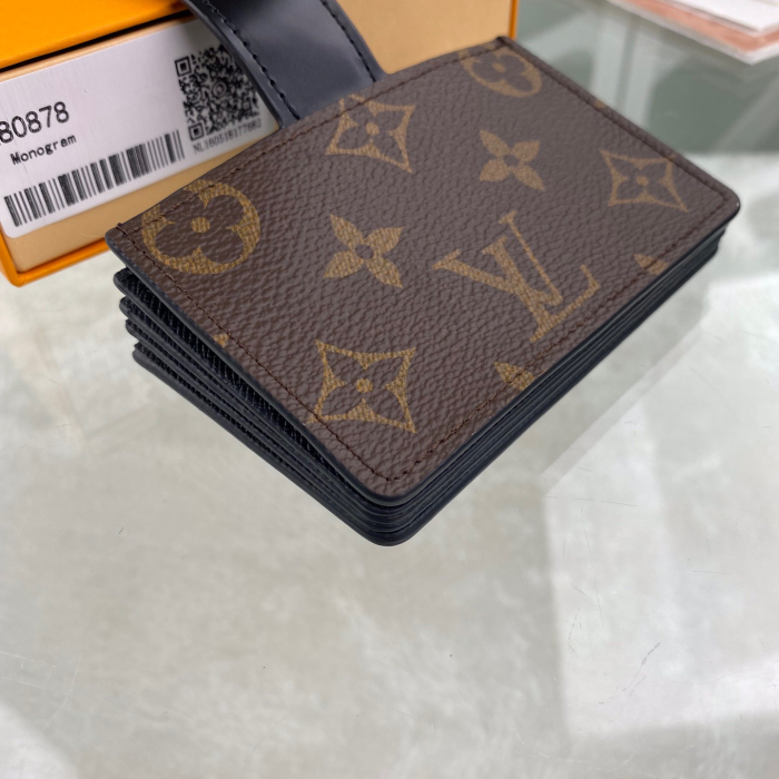 Louis Vuitton M80878 Card Holder Recto Verso 10*5*7.5*2cm