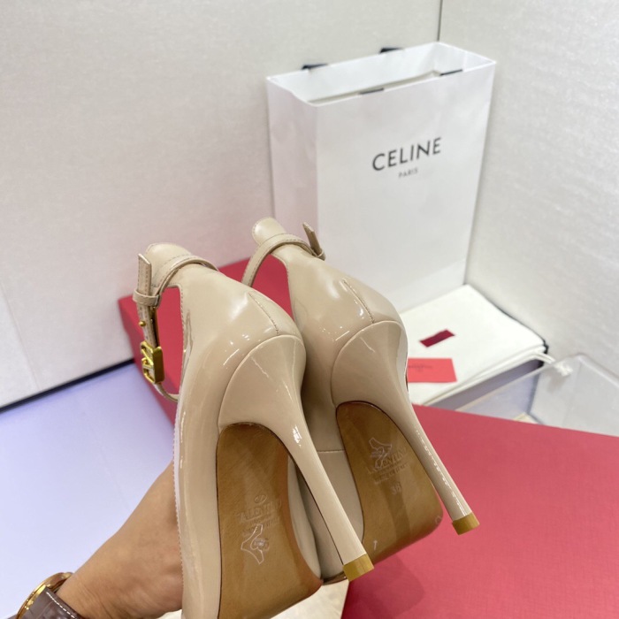 Valentino Garavani Tan-Go Patent Leather Pumps Size 35-41 3-Color