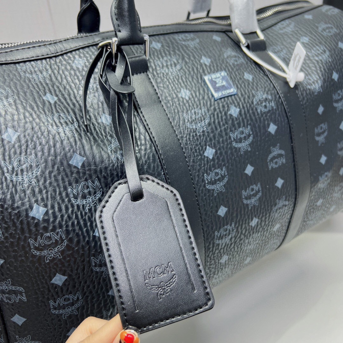 MCM Ottomar Weekender Bag in Visetos Size 50cm