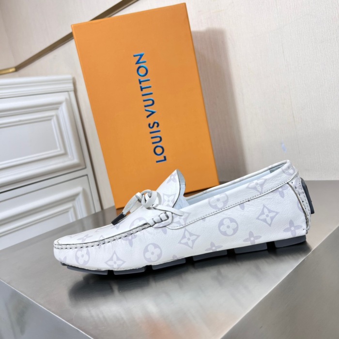 Louis Vuitton LV Driver Moccasin Loafers Size 39-45 3-Color