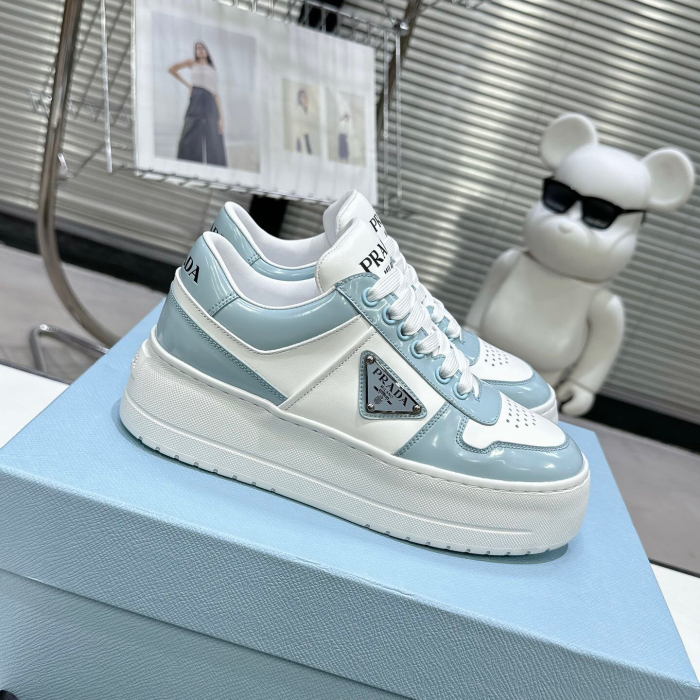 Prada 2024 New Downtown Bold leather Sneaker Size 36-41