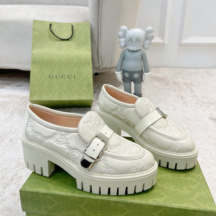 Gucci GG Matelassé Loafers Size 35-41 2-Color
