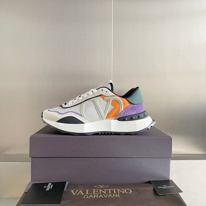 Valentino Netrunner Fabric Sneaker Size 36-45   4-Color