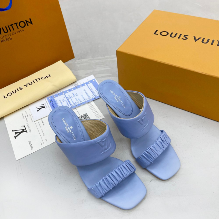 Louis Vuitton Drapy Pumps Size 36-41 Height 8.5cm   4-Color