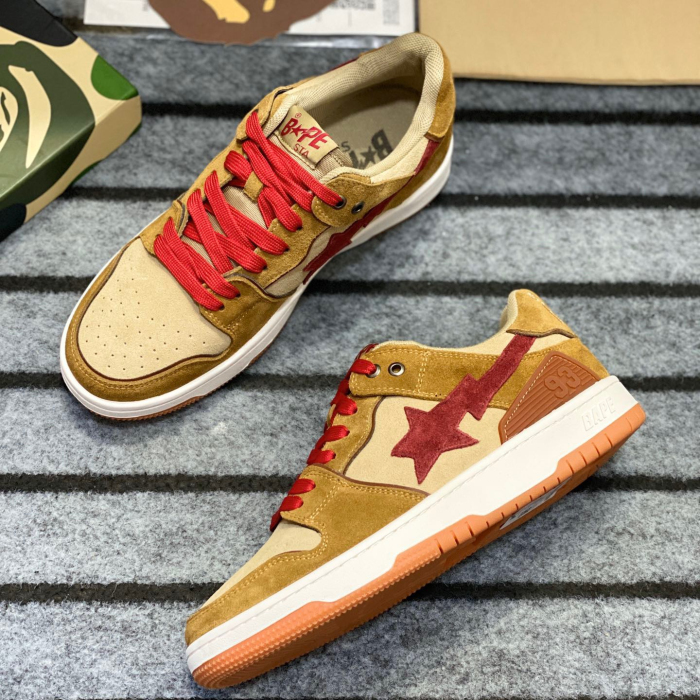 Bape SK8 STA Sneaker Size 36-45   5-Color