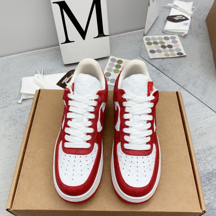 Louis Vuitton x Off White x Air Force 1 Sneaker Size 36-45   9-Color