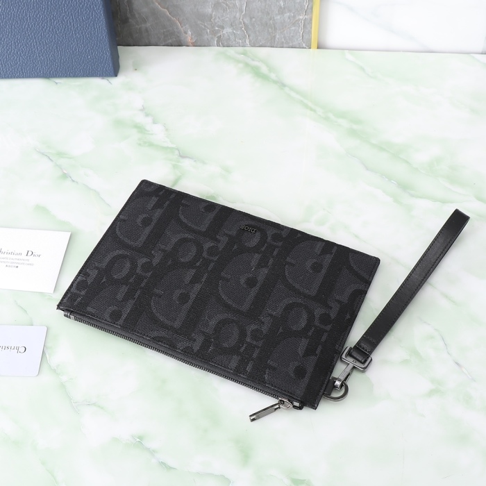 Dior Mens/Women oblique Clutch Bags 26.5*17.5*1 cm