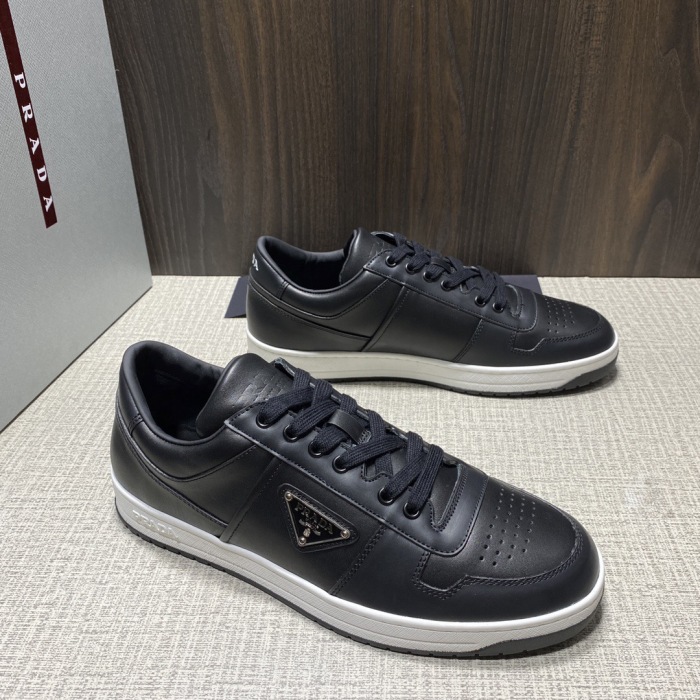 Prada Downtown Leather Sneaker Size 36-45   10-Color