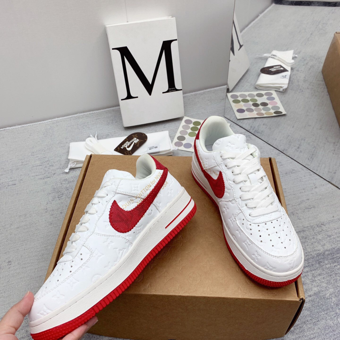 Louis Vuitton x Off White x Air Force 1 Sneaker Size 36-45   9-Color